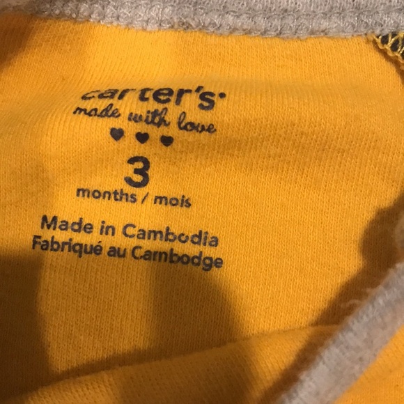 0-3m long sleeve bodysuit - Picture 3 of 5